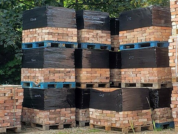 Alte Abrisssteine kaufen Alte Ziegelsteine kaufen