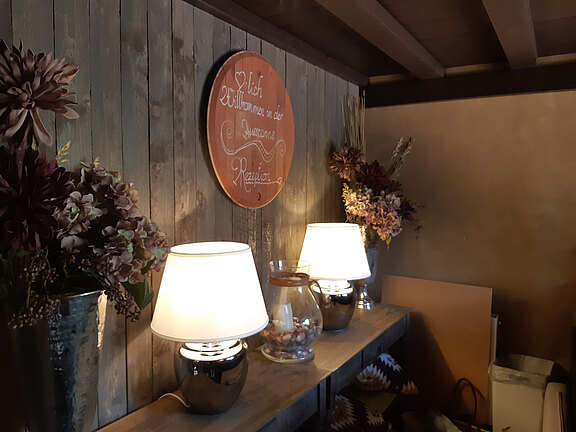 Individuelle Antikholz Wandgestaltung Individuelle Antikholz Wandgestaltung