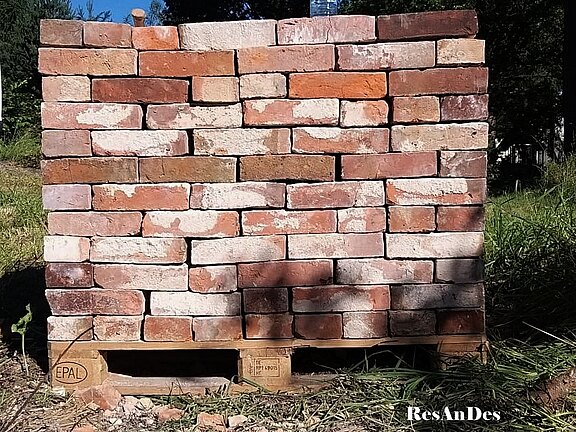 Dunkel Rot farbende Ziegelsteine Klinker Mauersteine Dunkel Rote Klinker Klinker Mauersteine