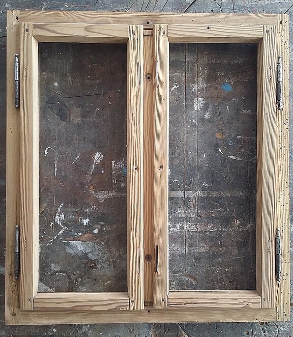 Altholz Fenster ohne Sprossen Fenster ohne Sprossen