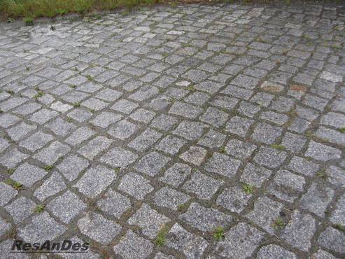 Antikes Großsteinpflaster Gebrauchtes Großsteinpflaster